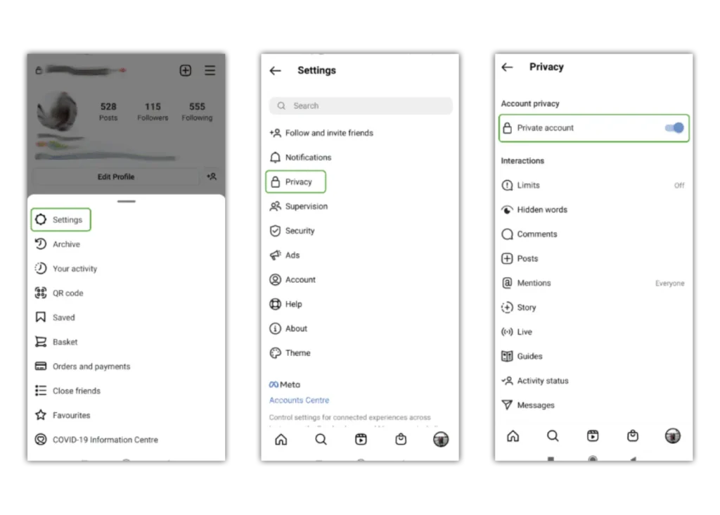 Как сделать графики в истории инстаграма